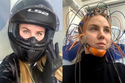 Apesar do susto, a princesa se recupera bem e tem usado sua experiência para conscientizar sobre os riscos do trânsito e a importância do uso de equipamentos de segurança -  (crédito: Reprodução/Redes Sociais)