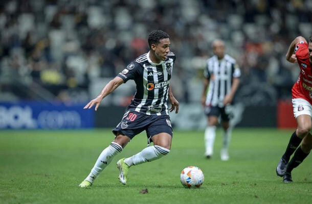 PALACIOS – Substituiu Rony aos 27 da etapa final e não conseguiu mostrar nada que fizesse a diferença para o time. NOTA 5,0. Foto: Pedro Souza/Atlético