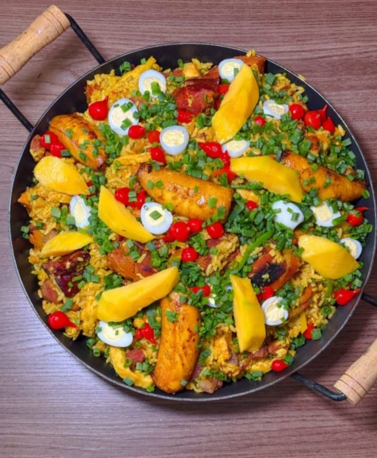 Paella mineira do Sheridan