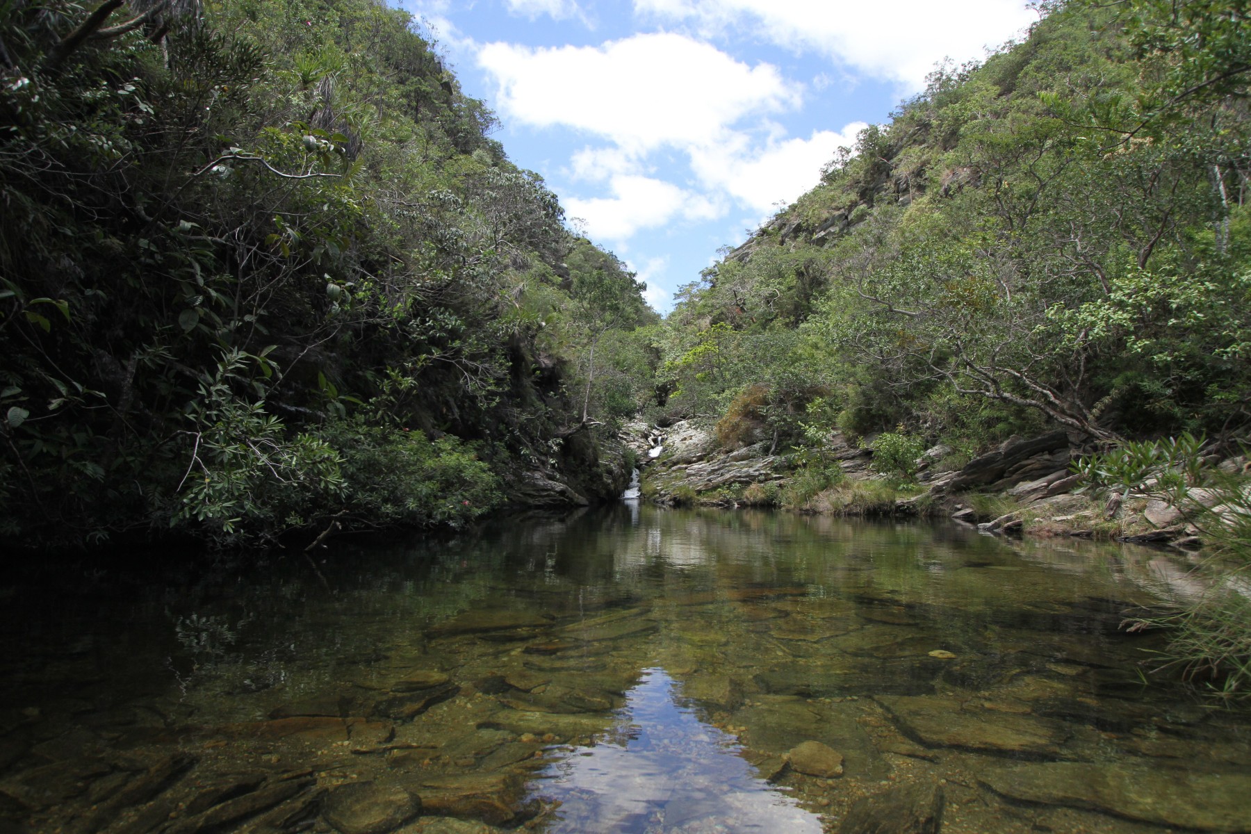 Santana do Riacho - MG. Cachoeira do Mae d'Agua.
      -Edésio Ferreira/EM/D.A Press. Brasil. 