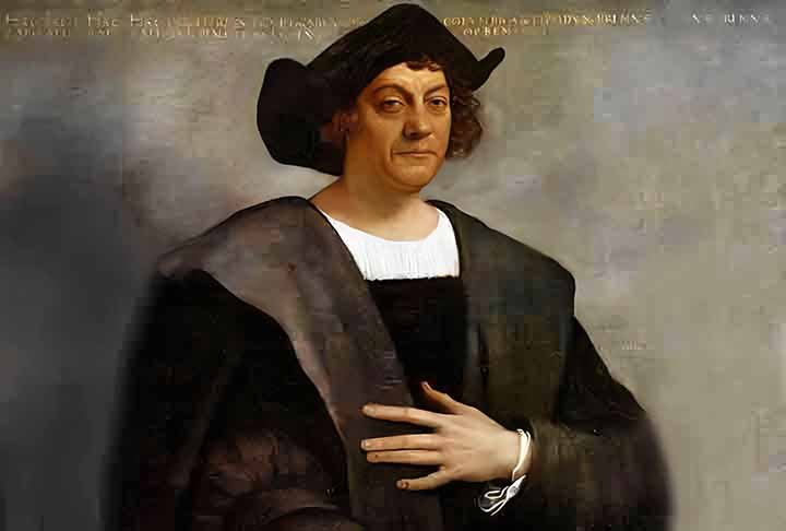 Cientistas espanhóis realizaramum estudo genético sobre a origem do explorador Cristóvão Colombo, o primeiro a avistar o território que se tornaria a América. Segundo a pesquisa, o célebre navegador provavelmente nasceu na Europa Ocidental, algo que contradiz a teoria convencional de que ele era italiano.- Domínio Público/Wikimédia Commons