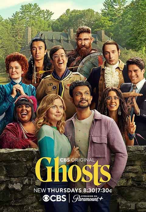 McIver já era conhecida do público por seu trabalho como protagonista da série iZombie, mas em "Ghosts" ela assume um papel mais cômico e leve, sem perder a profundidade emocional.