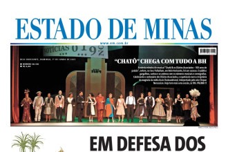 Confira a capa do Estado de Minas do dia 1º/06/2025