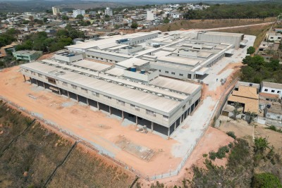 A unidade de Divinópolis, no Centro-Oeste do estado, tem o cronograma de obras mais adiantado no momento: a entrega deve ocorrer ainda neste ano -  (crédito: Filipe Natanael/Digital MG)