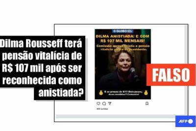 Indenização de R$ 100 mil por anistia será paga a Dilma Rousseff uma única vez -  (crédito: EM - Fact Check)