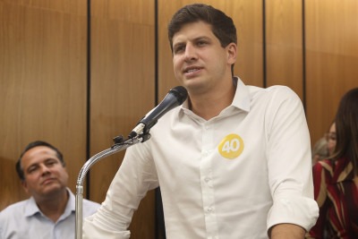 João Campos, prefeito do Recife e presidente do PSB -  (crédito: Marcos Vieira /EM/D.A Press)