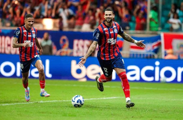 BAHIA - O time foi melhor em campo e fez por merecer o triunfo - Nota 7,0  - Foto: Rafael Rodrigues/EC Bahia