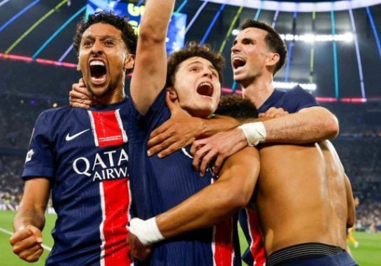 Atuações do PSG contra a Inter de Milão: atuação histórica na final da Champions