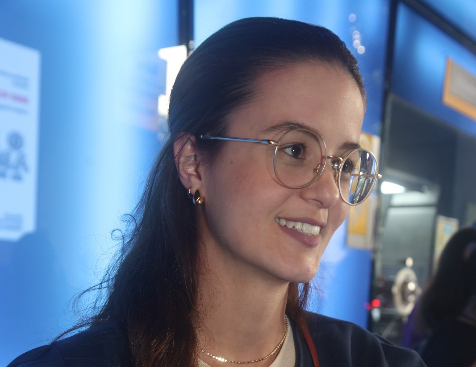 Relações públicas Natália Santos, de 28 anos, foi ao musical sobre Assis Chateaubriand 