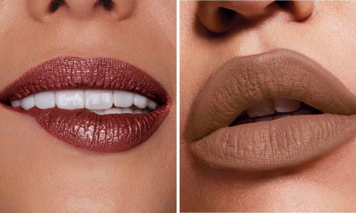 Batons Power Stay, nas cores Nude Iluminado e Toda Nude Cobre