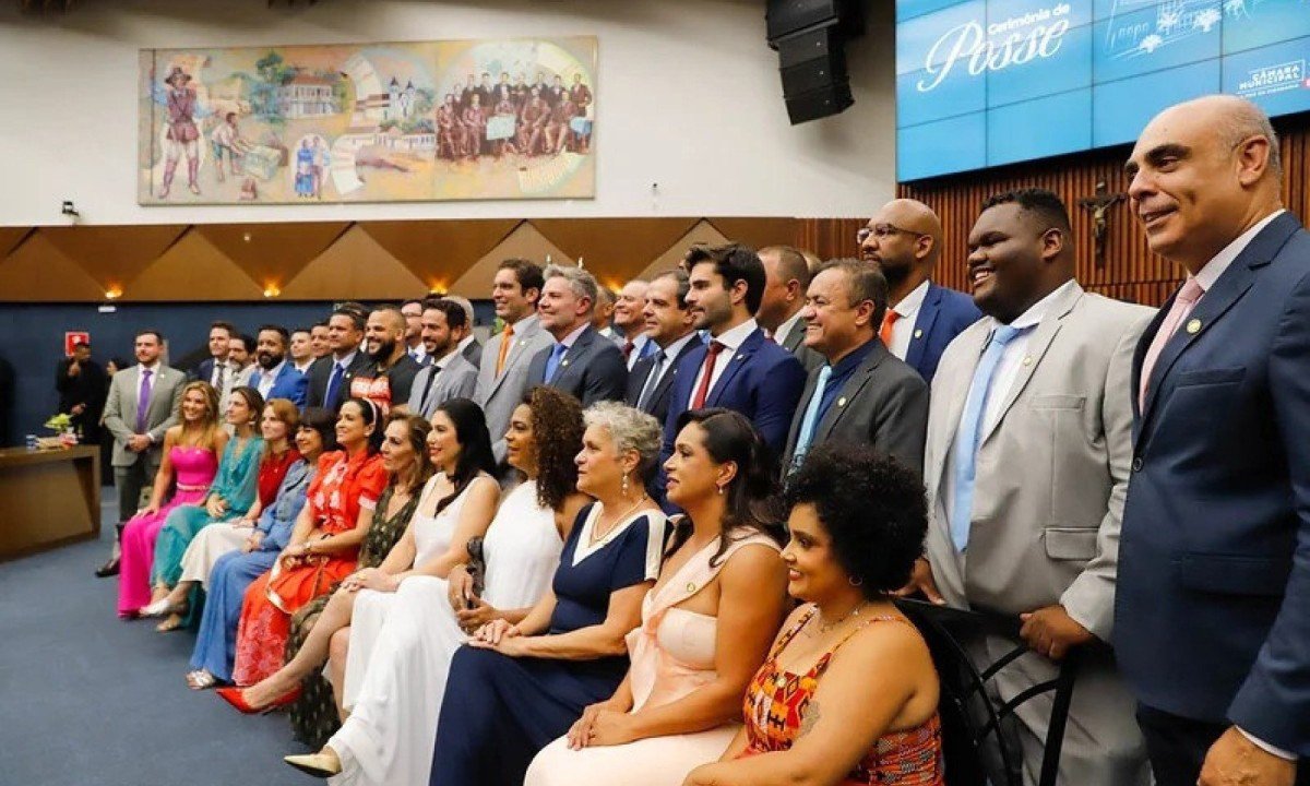 Entre leis e likes: os 41 vereadores de BH, que dividem a atuação entre o Plenário e os holofotes do Instagram -  (crédito: Rafaella Ribeiro/CMBH)