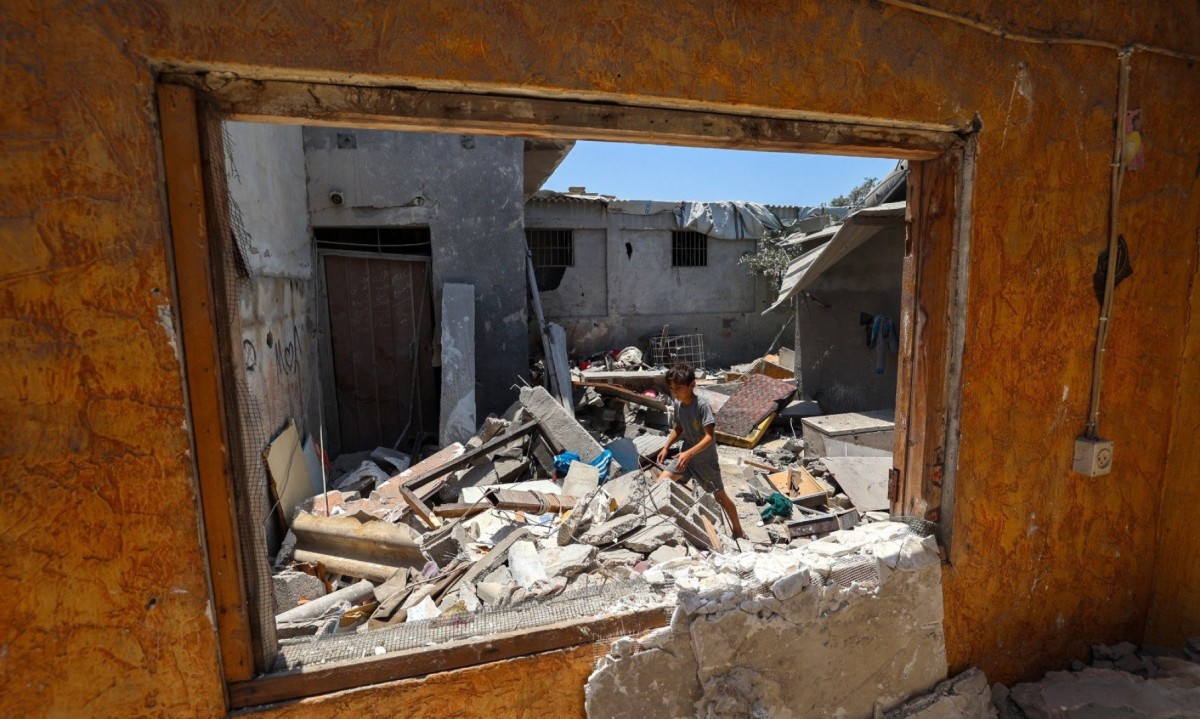 Governo de Israel vem realizando ações e ataques nos territórios da Faixa de Gaza, Líbano e Cisjordânia -  (crédito: Eyad BABA / AFP)
