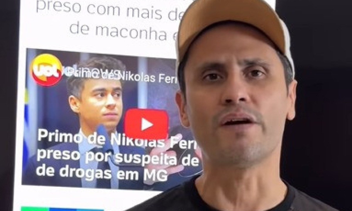 Senador Cleitinho Azevedo afirma que Nikolas Ferreira não tem nenhuma relação com o primo que foi preso com mais de 30 quilos de droga -  (crédito: Reprodução/Redes Sociais)