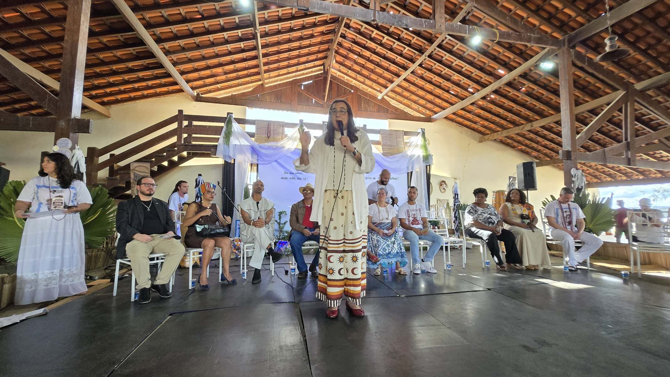 Deputada federal Duda Salabert falou da importância de combater o racismo e crimes ambientais Deputada federal Duda Salabert falou da importância de combater o racismo e crimes ambientais