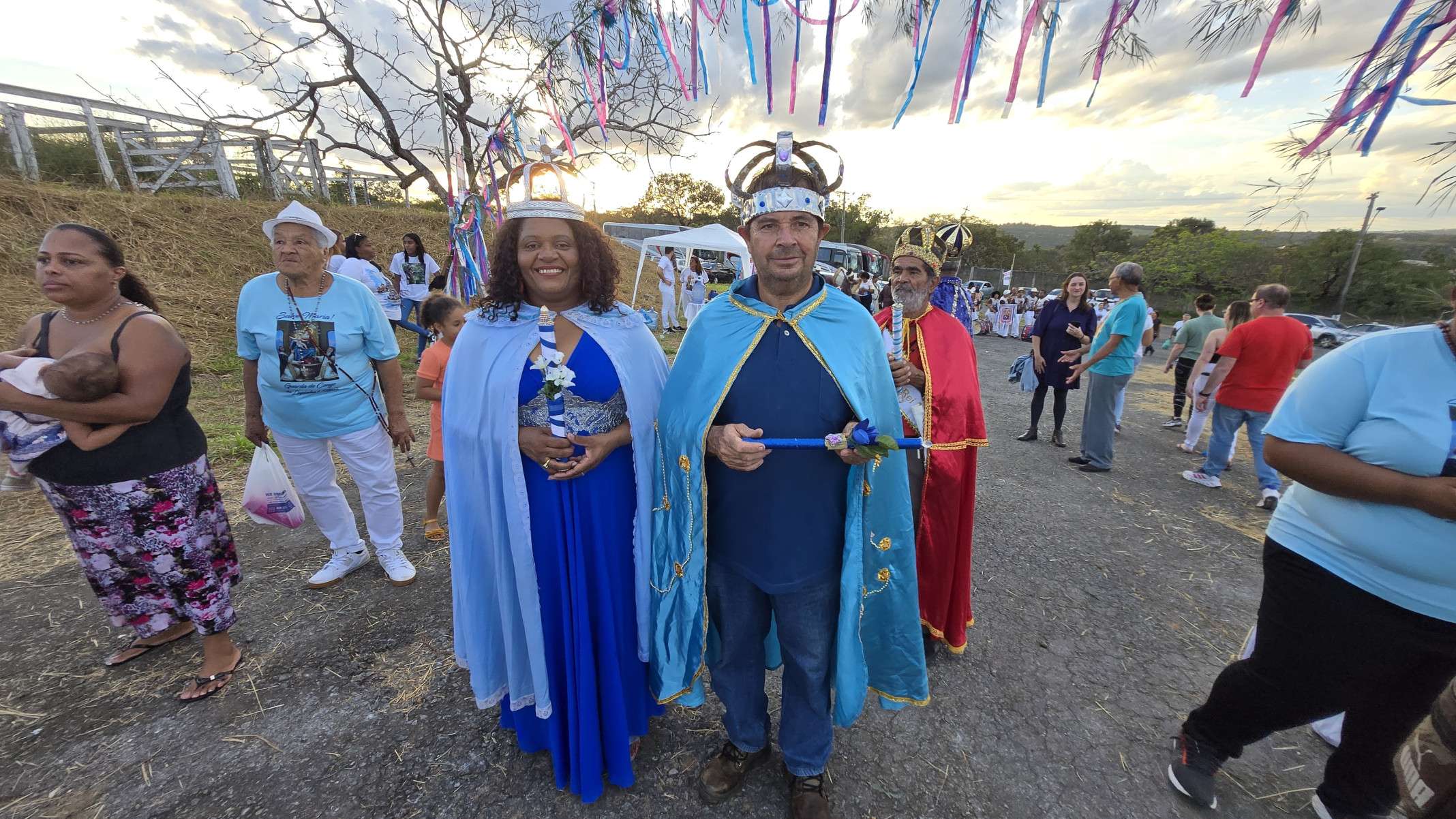 Vereadora Lavina Gonçalves é rainha do Congado em Lagoa Santa-Carlos Altman/EM