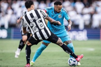 Atuações do Santos contra o Botafogo: bom jogo, derrota e Ney expulso