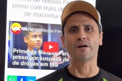 Senador Cleitinho Azevedo afirma que Nikolas Ferreira não tem nenhuma relação com o primo que foi preso com mais de 30 quilos de droga -  (crédito: Reprodução/Redes Sociais)