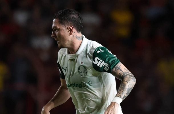 ANÍBAL MORENO – Substituiu Emiliano Martínez aos 17 minutos da etapa final. Sua entrada ajustou o meio de campo, fazendo o time ar a dominar o setor. NOTA 6,5. Foto:  Cesar Greco/Palmeiras