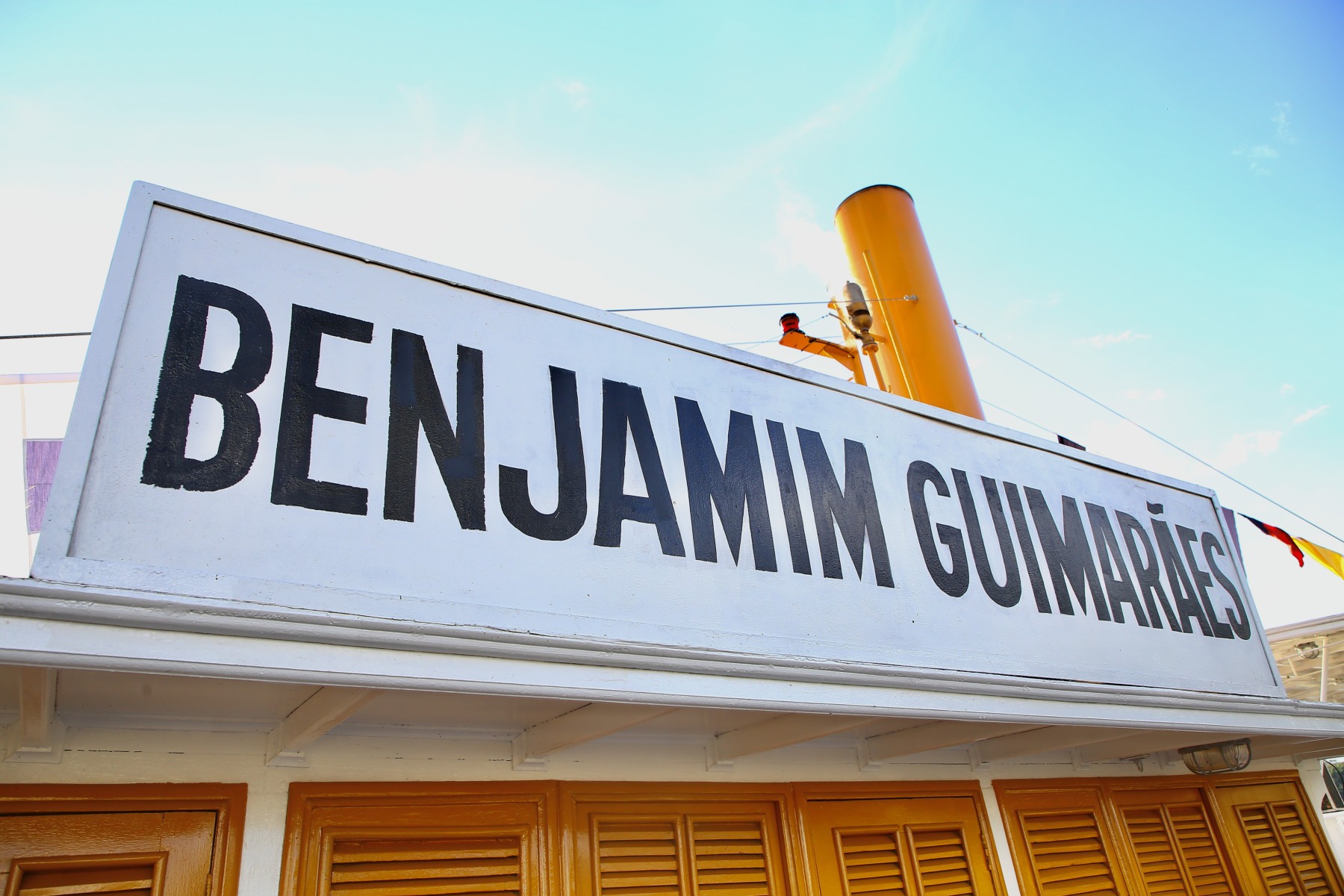 Reinauguração do barco à vapor Benjamim Guimarães, em Pirapora-Tauan Alencar/MME