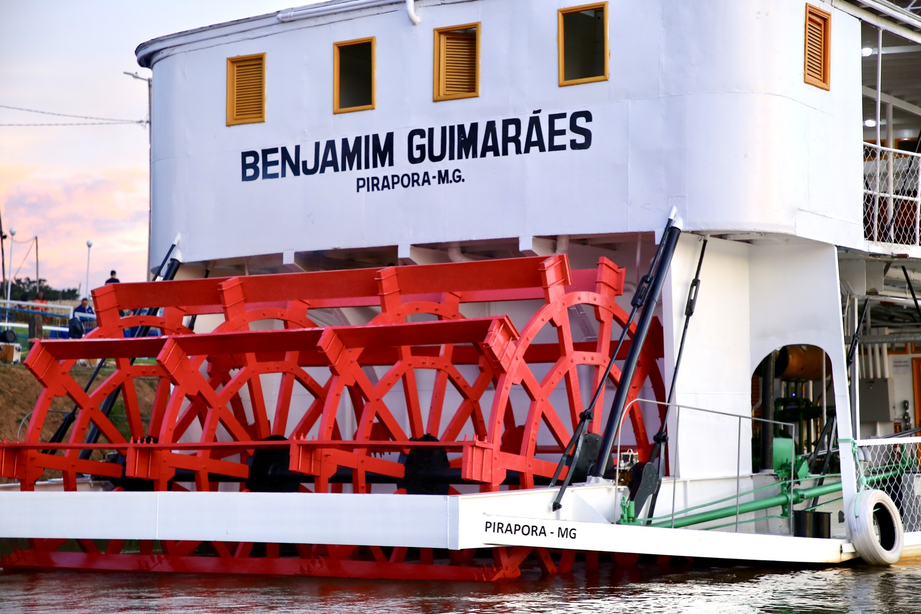 Reinauguração do vapor Benjamim Guimarães, em Pirapora -Tauan Alencar/MME