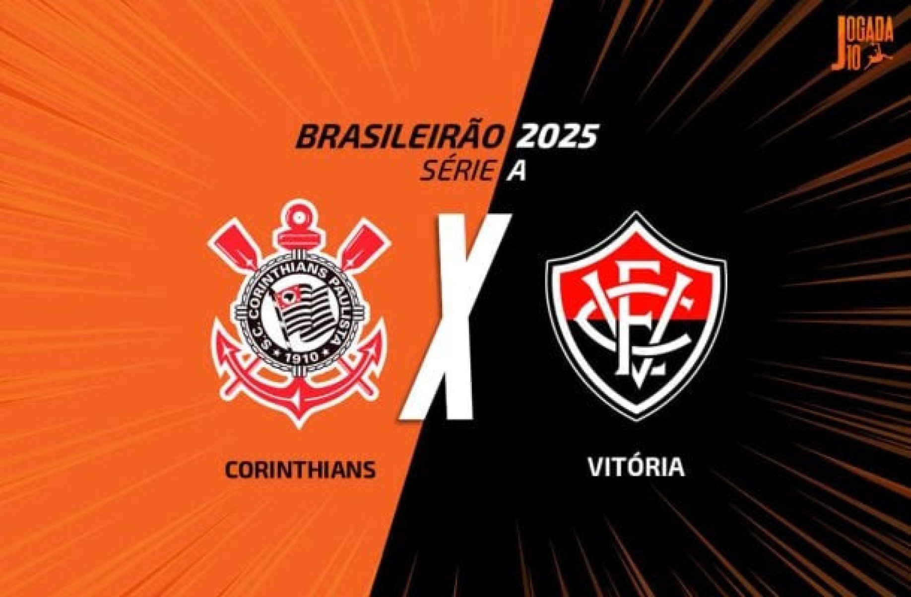Corinthians x Vitória, AO VIVO, com a Voz do Esporte, às 17h