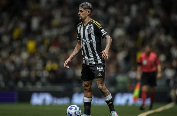 RUBENS - Muita luta como sempre, se atrapalhou em alguns momentos, mas na segunda etapa foi muito bem. NOTA 6,0 - Foto: Pedro Souza / Atletico MG