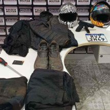 Bandidos causam acidente e roubam motociclista no interior de Minas - Divulgação/PMMG