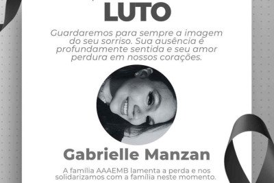 Gabrielle Ribeiro Manzan, de 18 anos, cursava fisioterapia na Uniube -  (crédito: Associação Atlética Acadêmica da Uniube)