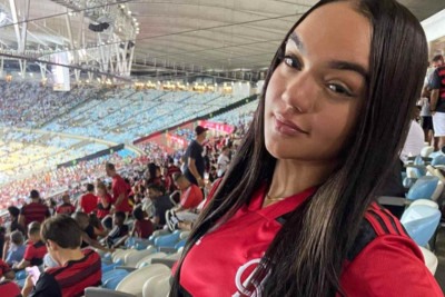 Izabelly Vidal publicou um vídeo nas redes sociais em que pede ajuda na rua após violência sexual -  (crédito: Instagram)