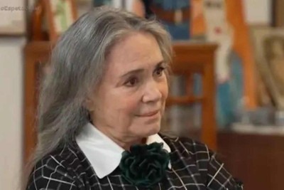 Regina Duarte não quer voltar às novelas -  (crédito: Reprodução / Record)