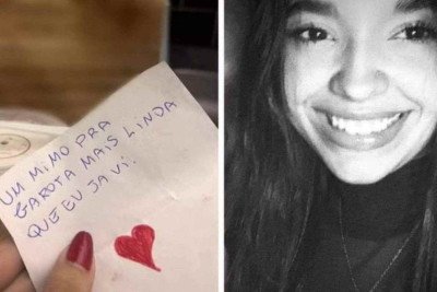 Ana Luiza de Oliveira Neves recebeu um bolo com bilhete anônimo e morreu envenenada
 -  (crédito: Reprodução)