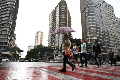 Durante o período de vigência do alerta de chuvas, a Defesa Civil de Belo Horizonte recomenda que a população mantenha a atenção redobrada -  (crédito: Leandro Couri/EM/D.A. Press)
