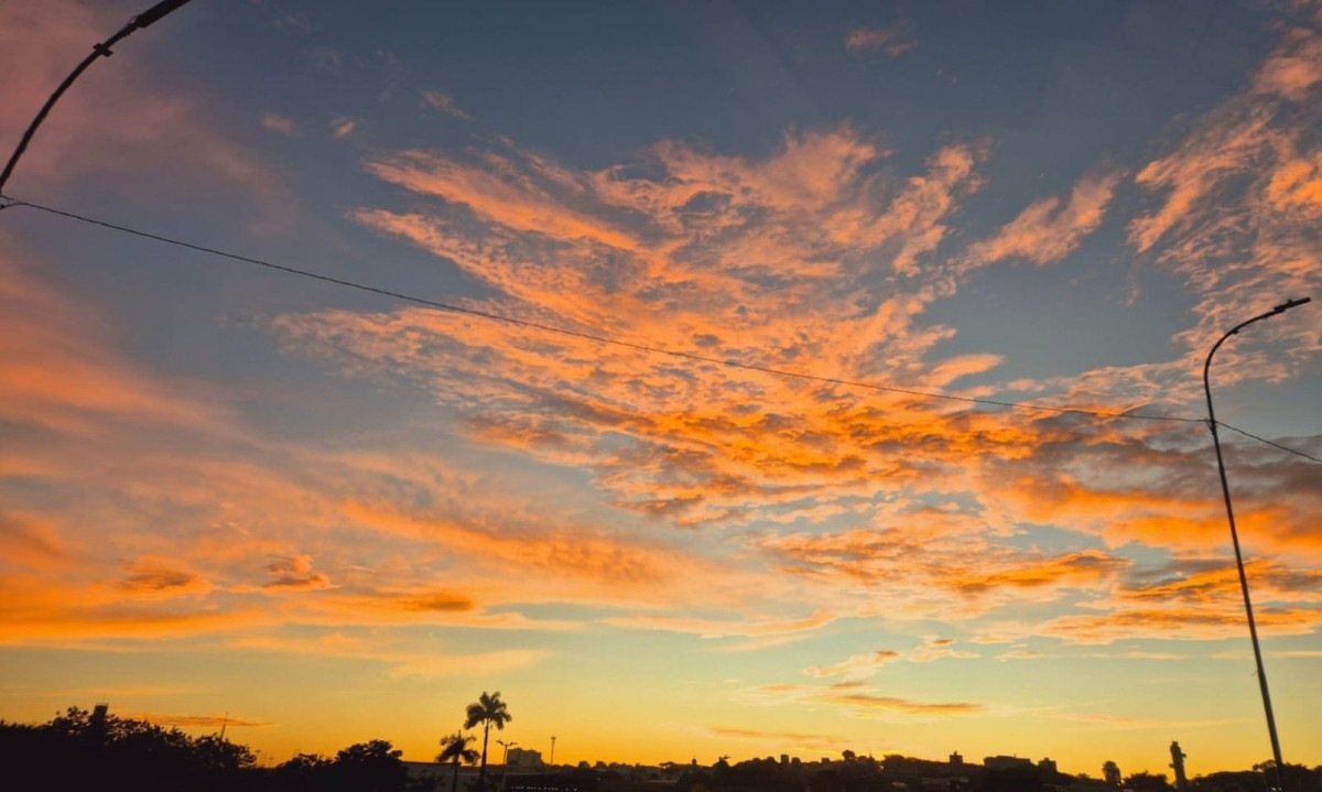 A previsão meteorológica indica que a quarta-feira (4/6) em Belo Horizonte será de céu parcialmente nublado -  (crédito: Jair Amaral/EM/DA Press)