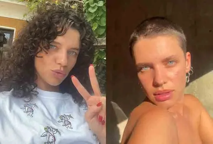 Bruna Linzmeyer- Transformar-se não é problema para ela, conhecida pelas mudanças na aparência. Mas a da personagem do filme "Cidade;Campo" foi a que provocou a alteração mais radical de sua carreira. " Eu mesma sugeri", disse a atriz ao mostrar a cabeça raspada em suas redes sociais.