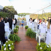 Grande BH: presídio realiza casamento coletivo de 26 casais - Tiago Ciccarini/ Sejusp