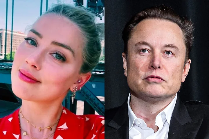 Cresce rumor de que filhos de Amber Heard seriam de Elon Musk; entenda - Montagem/Reprodução Instagram/Wikimedia Commons