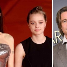 Filha de Angelina Jolie e Brad Pitt resolve trocar de nome; veja o que muda - AFP