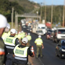 BHTrans e Guarda Municipal realizam ação para atuar no Anel Rodoviário - Alexandre Guzanshe/ E.M /D.A Press