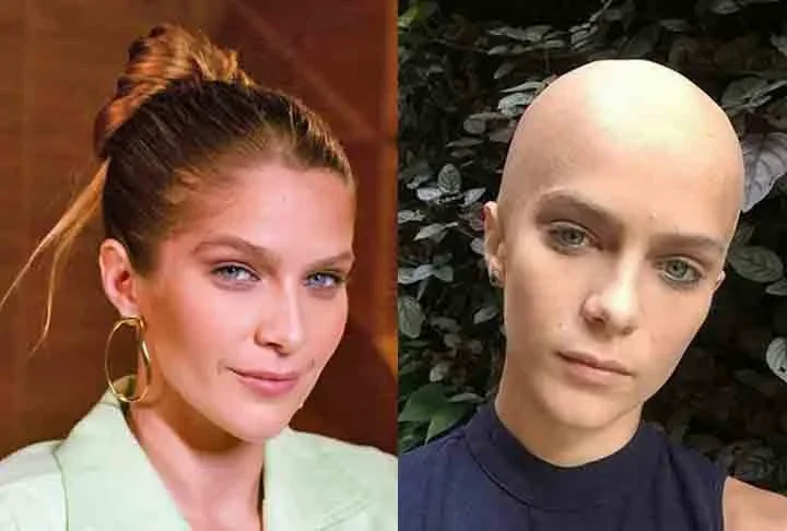 Isabella Santoni- A atriz encarnou Letícia na novela "A Lei do Amor" (2016). Uma jovem romântica que descobre que tem leucemia. Ela ainda perdeu 6 quilos e foi muito elogiada por abrir mão da vaidade e mergulhar de cabeça no papel.