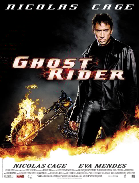 O ator já participou de filmes de ação e aventura. Um dos mais populares é "Motoqueiro Fantasma". 
