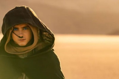 A saga "Duna" faz sucesso e "Duna Parte 2" está no streaming,  como uma sequência do filme "Duna", lançado em 2021. A obra é estrelada pelo ator Timothée Chalamet. Ele é Paul Atreides, protagonista da franquia baseada nos livros de Frank Herbert.  -  (crédito: Divulgação)