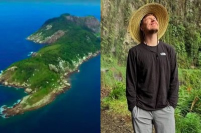 O maior youtuber do mundo na atualidade, MrBeast (Jimmy Donaldson) visitou e elegeu os "cinco lugares mais mortais do mundo". Para ele, a Ilha da Queimada Grande (Ilha das Cobras), no litoral paulista, é o pior deles. -  (crédito: montagem/reprodução/instagram)