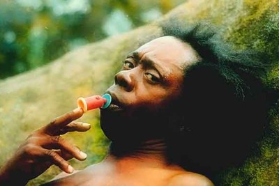 O ator Grande Otelo em "Macunaíma", lançado em 1969, filme emblemático de sua carreira -  (crédito: Reprodução)