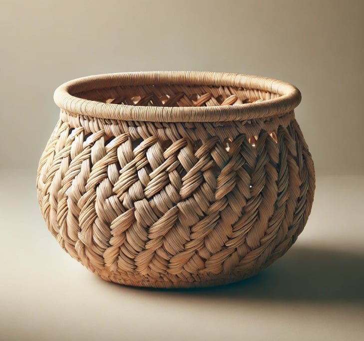 Cestos de palha - Acre - Tradicionalmente feito com fibra de buriti, sendo utilizado principalmente na produção de itens utilitários e decorativos. O trabalho com a palha é muito comum entre os povos indígenas e comunidades tradicionais da região.