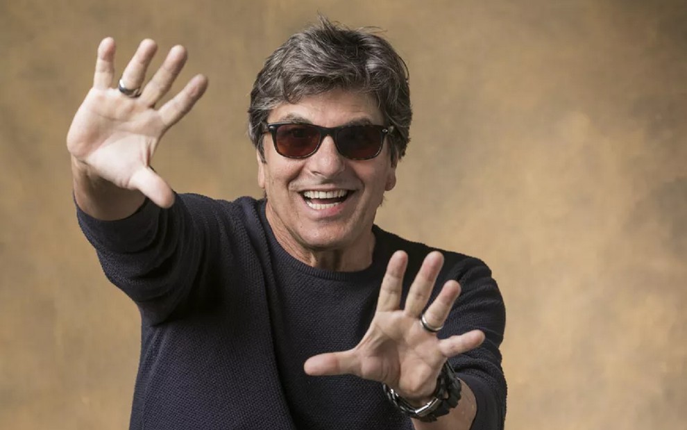 O artista carioca continua na estrada com a Blitz, banda formada em 1981 e que também teve na formação clássica nomes como Lobão e Fernanda Abreu. 
-Divulgação/TV Globo