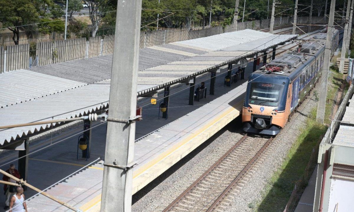 Metr&ocirc; BH altera opera&ccedil;&atilde;o na semana que vem -  (crédito: Leandro Couri/EM/D.A Press)