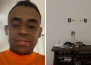 Vocalista da banda Akatu denunciou crime nas redes sociais -  (crédito: Redes sociais)