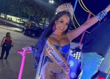 Luz María Barrera Agatón foi encontrada sem vida na piscina de resort -  (crédito: Reprodução )