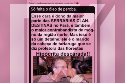 A postagem fraudulenta teve grande alcance: 1,4 milhão de visualizações, 2 mil republicações e 4 mil curtidas até 4 de junho -  (crédito: Reprodução/Comprova)