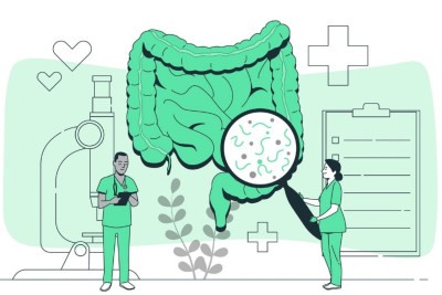 A microbiota intestinal é o conjunto de trilhões de microrganismos que habitam o intestino humano -  (crédito: Freepik)